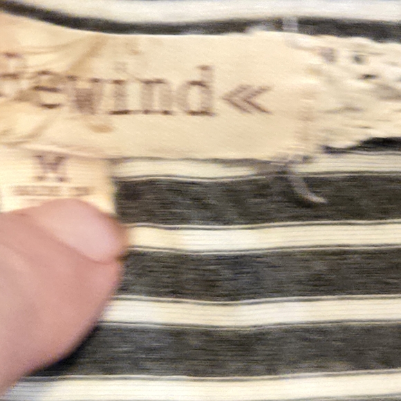 Rewind blouse top shirt front pocket misses size medium new without tags - Picture 4 of 5